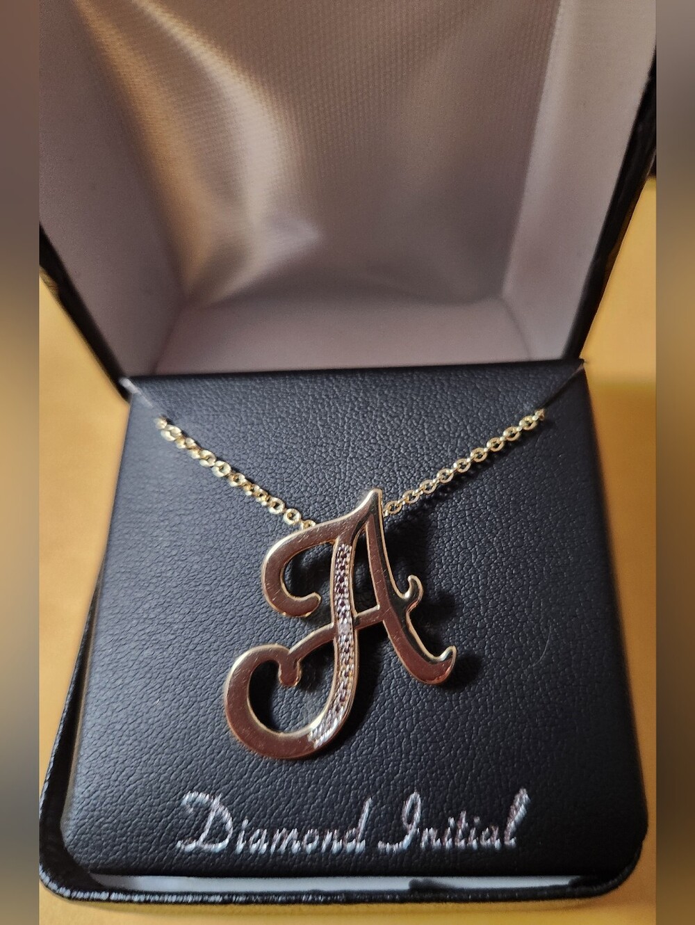 DIAMOND INITIAL "A", NEW